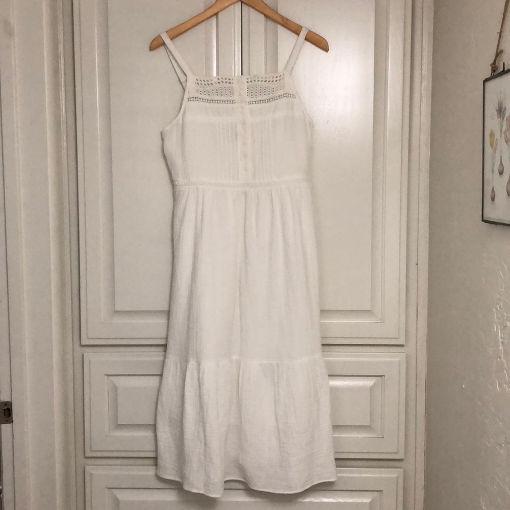 White Midi Dress
